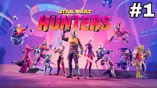 Star Wars Hunters - Lets Play Part 1: A New FREE Arena Shooter