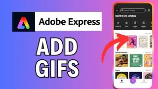 How to Add GIFs in Adobe Express 2024?