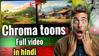 chroma toons apps full tutorial hindi//chroma apps kaise chalaye