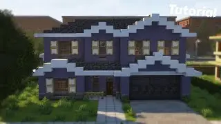 Minecraft: Suburban House Tutorial (#23)