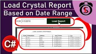Crystal Report in ASP.Net | Load Data from SQL to Crystal Report in Asp.Net C#