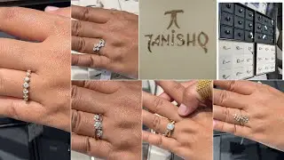 Huge Collection All New Latest Tanishq Diamond Finger Ring Designs with Price and Weight