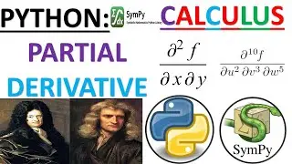 PYTHON| HOW TO FIND  PARTIAL DIFFERNTIATION| DERIVATIES| PYTHON CALCULUS| NEWTON 