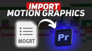 How to Import Motion Graphic Template into Adobe Premiere Pro?