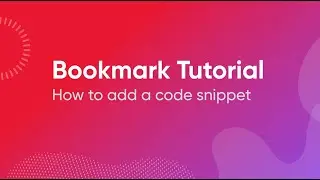 How to Add a Code Snippet