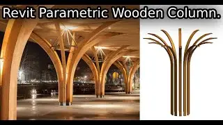 Revit Parametric Wooden Column.