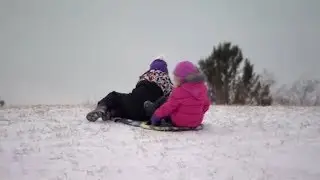 Even if it is –49 C, these daycare kids play outside