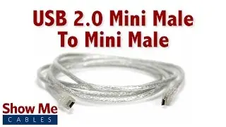 Easy To Use USB 2.0 Mini Male to Mini Male - Highlight