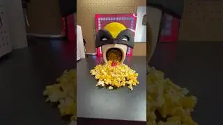 WOLVERINE POPCORN BUCKET *sus* #cool3dprints #3dprinting #3dprinted #3dprinter #diy #3dprint #asmr