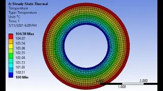 Chapter 9: ANSYS works on a simple 2D steady state thermal problem.