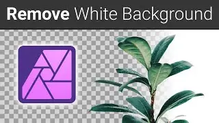 Affinity Photo 2.5 How to Remove White Background Tutorial