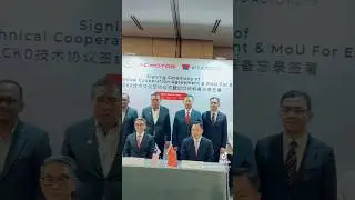 GAC Motor and WTC Automotif have signed a MOU for their upcoming CKD Production in Malaysia.