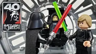 LEGO Star Wars Review: 75352 Emperor's Throne Room Diorama (2023 Set) New Luke Hair!