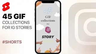 45 Instagram Story GIF collections | IG Story sticker artists #Shorts