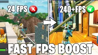How To Fix STUTTERS, FPS Drops & Boost FPS In Fortnite Chapter 4 Season OG! (2023)