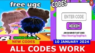 *ALL CODES WORK* [FREE UGC] Math Block Race ROBLOX | NEW CODES | JANUARY 10, 2024