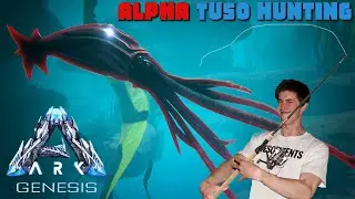 ARK: Genesis - How to find an ASCENDANT FISHING ROD!! Alpha Tusoteuthis Hunting!