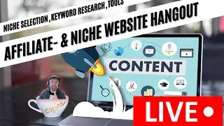 Affiliate- and Niche Website Building Hangout - Chat, Q&A, Discussions