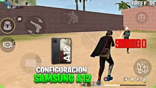 Configuración Para Samsung A12 Free Fire Nueva Actualización parecerás hacker DPI+HUD supresor 😱