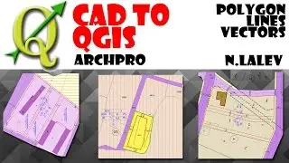 QGIS 2.18 - importing from Autocad and integrating layers' features