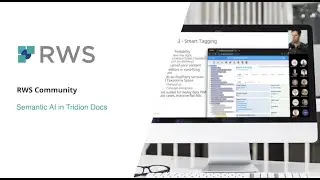 Tridion Docs 14 SP4 Bootcamp - Semantic AI in Tridion Docs