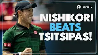 Kei Nishikori vs Stefanos Tsitsipas Highlights | Montreal 2024