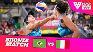 Thamela/Victoria vs. Gottardi/Menegatti - Bronze Match Highlights | Hamburg 2024 #BeachProTour