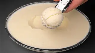 Nur Milch! Das leckerste selbstgemachte Eis in 10 Minuten!