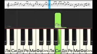 Научиться играть за 45 минут. К Элизе / Für Elise - одним пальцем на пианино
