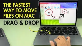 MacBook Drag and Drop - Trackpad Gesture to Drag & Drop in Mac