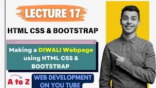 Diwali Webpage | Project 4 : Using HTML CSS | Complete Web development course | #coding #project