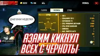 АЗАММ КИКНУЛ ВСЕХ С ЧЕРНОТЫ!/АЗАММ ДЕЛАЕТ ОЧИСТКУ ГИЛЬДИИ/FREE FIRE