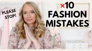 10 FASHION MISTAKES TO AVOID! *PLEASE STOP* | Amanda John