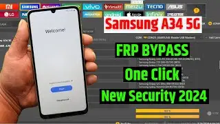 Samsung A34 5g Frp bypass - New security Android 14 - Unlock tool