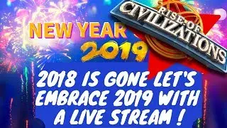 FIRST LIVE STREAM on 2019 - join me in this new journey i just started - Rise of kingdoms