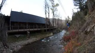 Awesome Zipline Run Over Chicago Creek | AVA Zipline Adventures Idaho Springs, CO