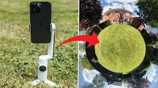 How To Create 360 Photos with insta360 Flow