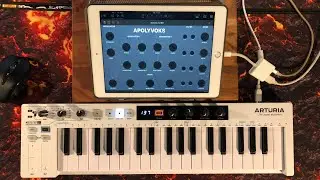 APOLYVOKS - Soviet Style Synthesizer - 100% FREE - AUv3 - Tutorial for the iPad - Live