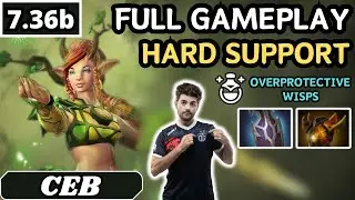 7.36b - Ceb ENCHANTRESS Hard Support Gameplay - Dota 2 Full Match Gameplay
