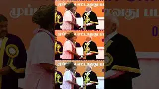 PM Modi Graces Bharathidasan Universitys 38th Convocation in Trichy #shorts #viral #viralshorts