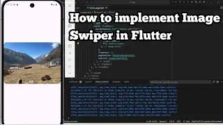 Image Slider Tutorial - How to implement Image slider with Card Swiper package in Flutter