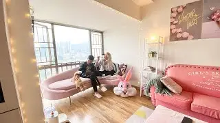WHIMSICAL, quirky china apartment tour | $1,000/month 2bdr shenzhen apartment