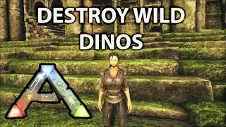 Destroy Wild Dinos Command (destroywilddinos) - Single Player: Ark Survival