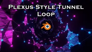 Plexus Style Sci-Fi Loop - Blender Tutorial