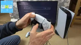 How To Connect Up DualSense Controllers to PS5 - Wired and Wirelessly