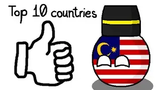 Top 10 countries that like Malaysia 👍🇲🇾
