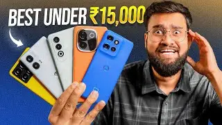 Top 5 Best Mobile Phones Under ₹15000⚡Amazon & Flipkart Sale 2024 | Best Phone Under 15000 😱