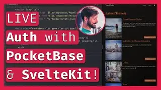 Auth with PocketBase! OAuth2 with EASY popup OR techy code exchange flows 🔐🎥 LIVE Coding & Chill 🔴