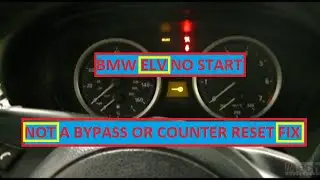 BMW No Crank No Start After Battery Replacement