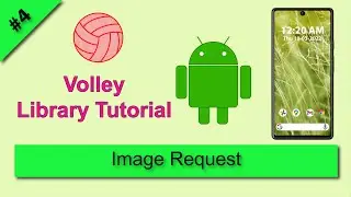 Volley image request, Volley Library Android Studio Tutorial, How to use Volley in Android Studio